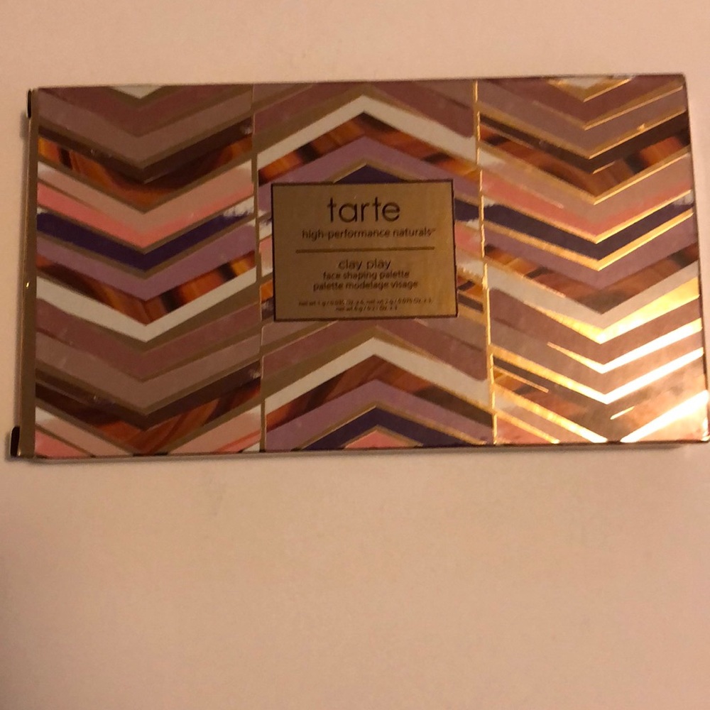 Tarte clay play face shaping palette brand new
